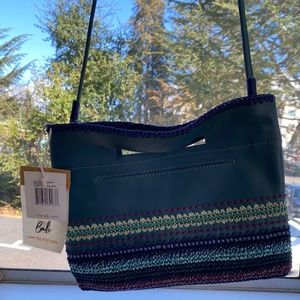 TheSak turquoise blue with embroidery